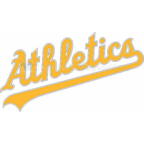 Oakland Athletics Iron-on Stickers (Heat Transfers)NO.1788